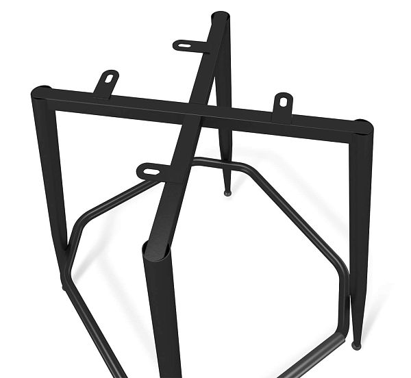 Каркас полубарного стула Sheffilton SHT-S148-1 черный муар - дополнительное фото