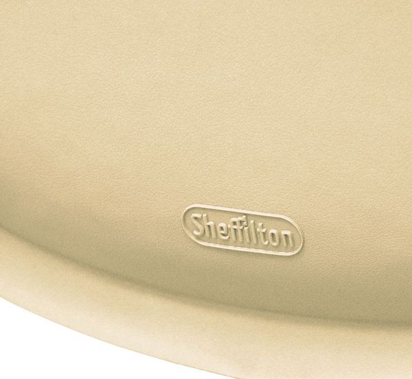Стул Sheffilton SHT-S75 бежевый/хром лак - дополнительное фото