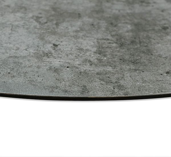 Стол Sheffilton SHT-TU10/ТT27-1 90 пластик HPL черный/бостон темный - дополнительное фото