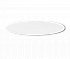 Стол SHT-TU9/76 Металл прозрачный лак/белый - галерея