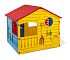 Домик игровой Sheffilton KIDS 360-Н красный/голубой/желтый - галерея