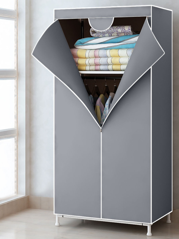 Вешалка-гардероб с чехлом 2012 серый - дополнительное фото