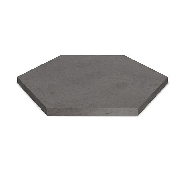 Столик журнальный Sheffilton SHT-TU37/ТТ20 70 ЛДСП черный муар/бетон чикаго темно-серый - дополнительное фото