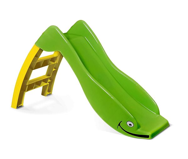 Игровая горка Sheffilton KIDS Дельфин 307 зеленый/желтый - дополнительное фото