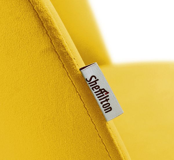 Стул SHT-ST35-1/S106 имперский жёлтый/чёрный муар - дополнительное фото