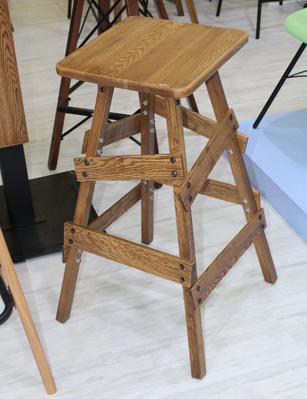 Деревянный стул барный SHT-ST9/S81 - дополнительное фото