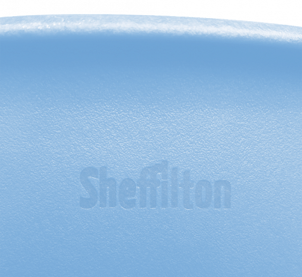 Стул барный SHT-S66 голубой голубой/хром лак - дополнительное фото