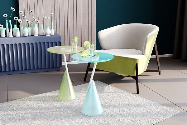 Столик кофейный Sheffilton SHT Айс-коун - дополнительное фото