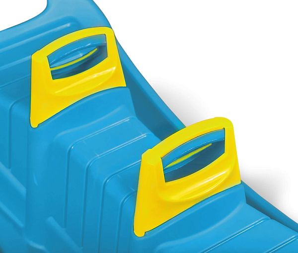 Игровая качалка KIDS Трио 609 голубой/желтый - дополнительное фото