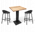 Стол со стульями SHT-DS57