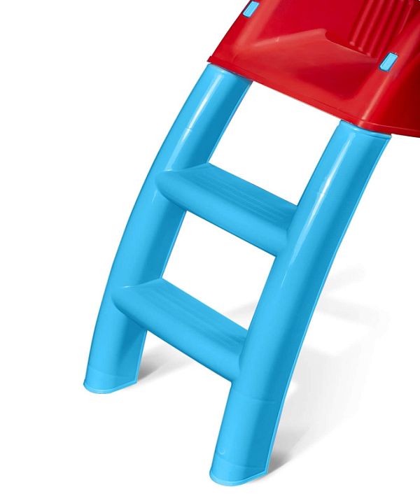 Игровая горка KIDS 608 красный/голубой - дополнительное фото