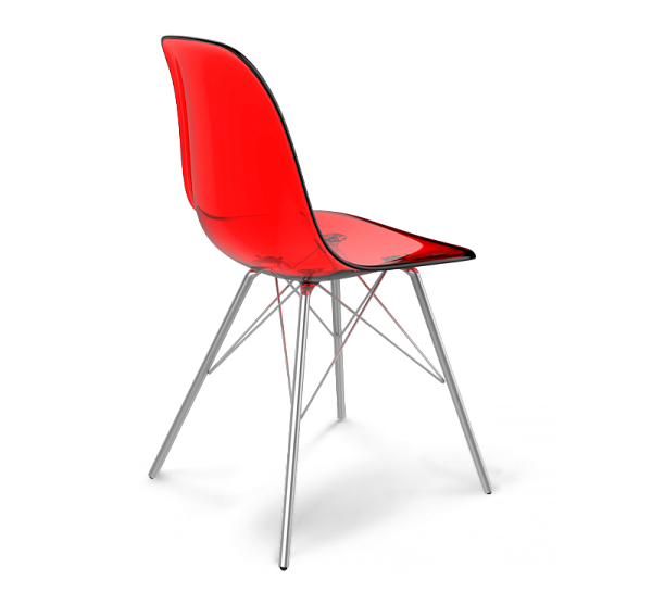 Каркас стула SHT-S37 PC хром лак - дополнительное фото