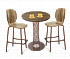 Стол со стульями SHT-DS87