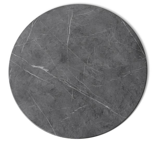 Стол SHT-TU23/Н71/90 МДФ обеденный темно-серый/мрамор премиум - дополнительное фото