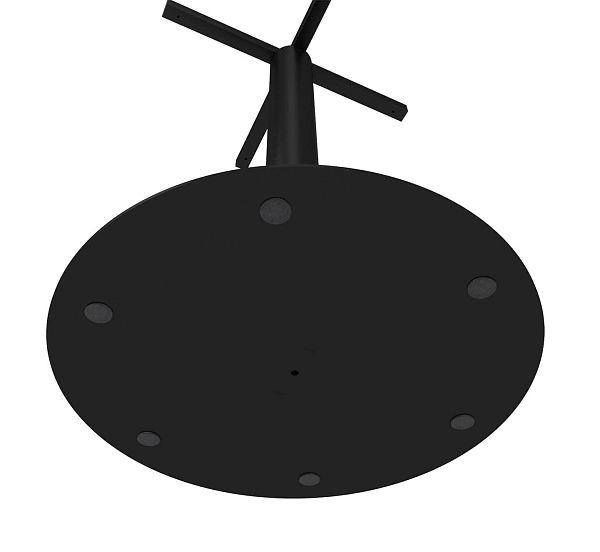 Основание для стола Sheffilton SHT-TU43-1 черный муар - дополнительное фото