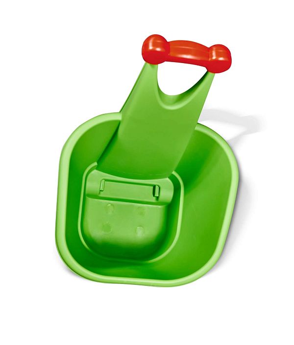 Игровая корзина-тележка с колесиками Sheffilton KIDS 569 зеленый - дополнительное фото