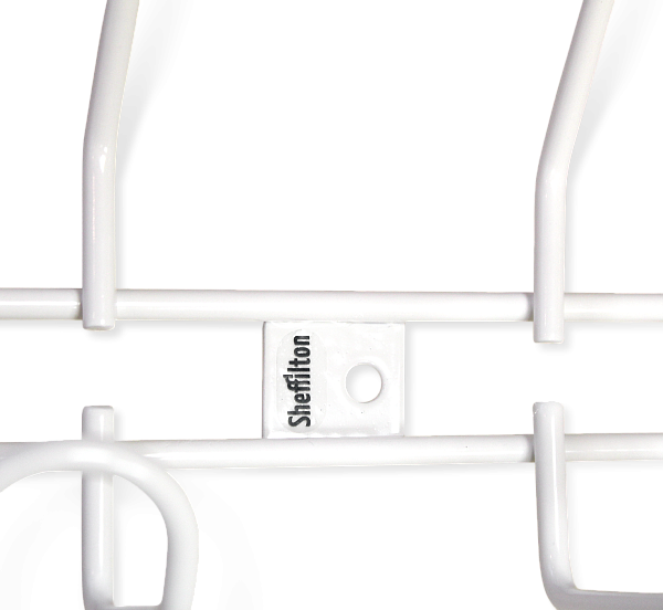 Вешалка Sheffilton SHT-WH14-4 настенная белый - дополнительное фото