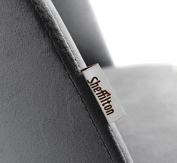 Стул барный Sheffilton SHT-ST35-1/S94 угольно-серый/прозр. лак/черный муар - дополнительное фото