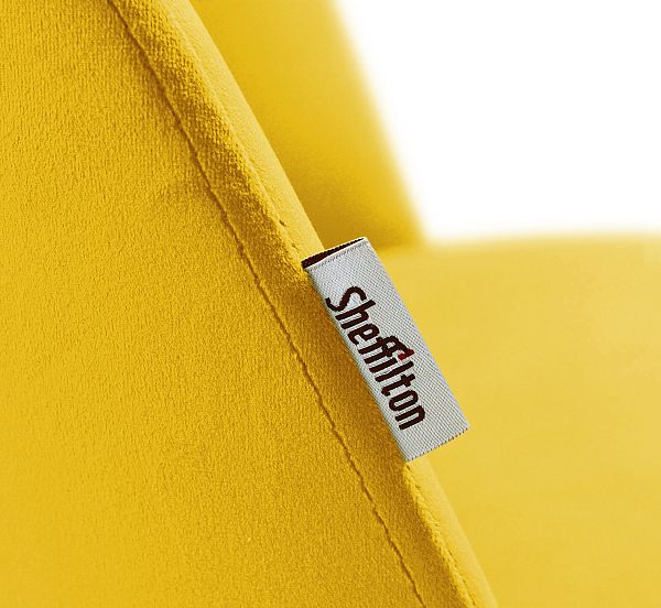 Стул Sheffilton SHT-ST35-1/S112 имперский желтый/черный муар - дополнительное фото