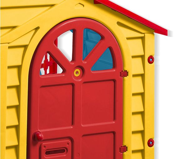 Домик игровой KIDS 360 красный/голубой/желтый - дополнительное фото