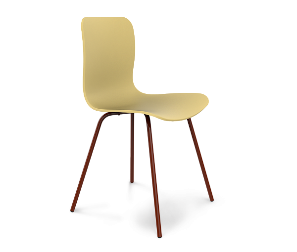 Каркас стула SHT-S33 медный металлик - дополнительное фото