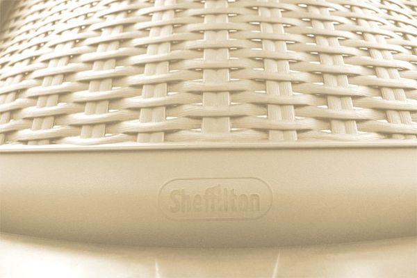 Плетеный стул Sheffilton SHT-S68-1 бежевый/светлый орех - дополнительное фото