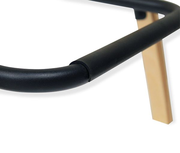 Каркас барного стула Sheffilton SHT-S94 прозрачный лак/черный муар - дополнительное фото