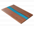 Столешница SHT-TT15 120/80 коричневый/темно-голубой