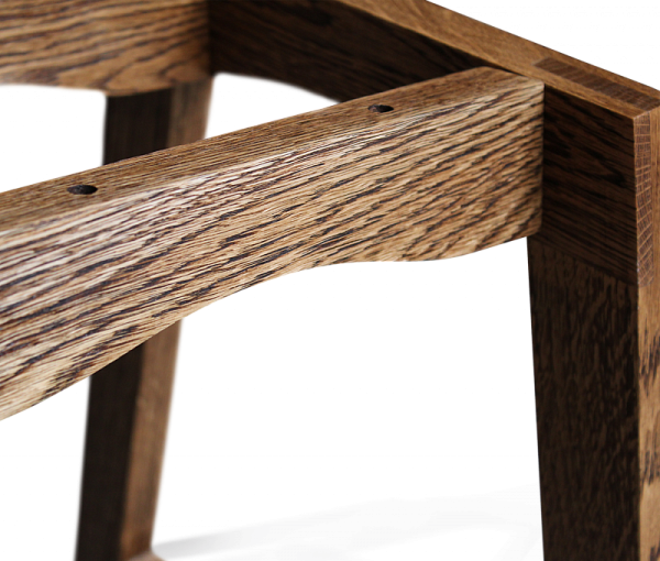 Стул барный SHT-S65 деревянный кор.зол.патина/дуб брашированный - дополнительное фото