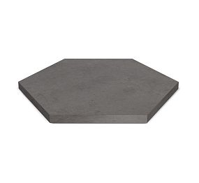 Столешница Sheffilton SHT-ТT20 70 ЛДСП бетон чикаго темно-серый
