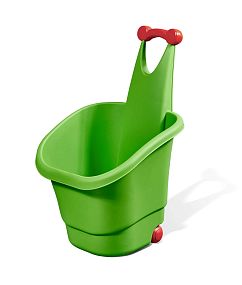Игровая корзина-тележка с колесиками Sheffilton KIDS 569 зеленый