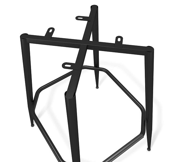 Каркас барного стула Sheffilton SHT-S148 черный муар - дополнительное фото