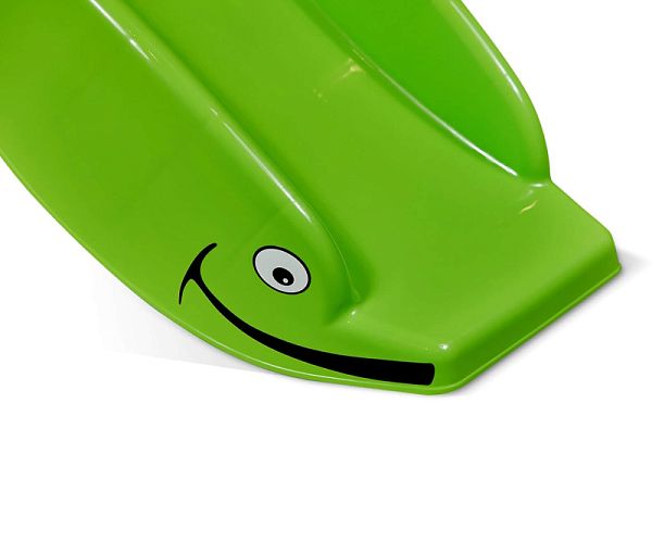 Игровая горка KIDS Дельфин 307 зеленый/желтый - дополнительное фото