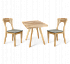 Стол со стульями SHT-DS51