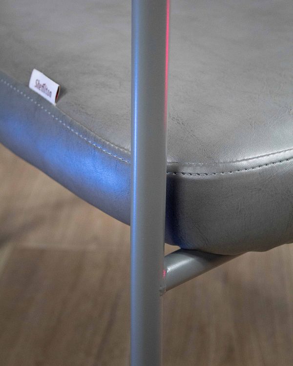 Кресло Sheffilton SHT-AMS120 серый/антрацит - дополнительное фото