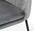 Кресло Sheffilton SHT-AMS2-1 НА МЕТАЛЛОКАРКАСЕ угольно-серый/черный муар - галерея