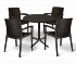 Стол со стульями SHT-DS22