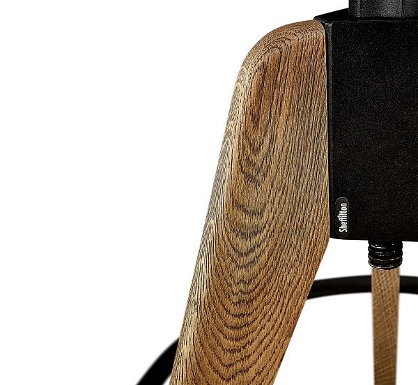 Каркас стула барный Sheffilton SHT-S92 браш.коричневый/черный муар - дополнительное фото