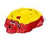 Песочница Sheffilton KIDS  Собачка с крышкой 432 красный/желтый - галерея