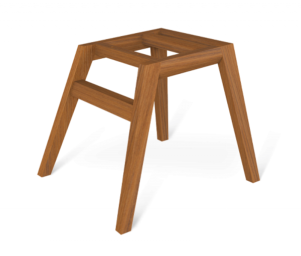 Каркас стула SHT-S77 светлый орех - дополнительное фото