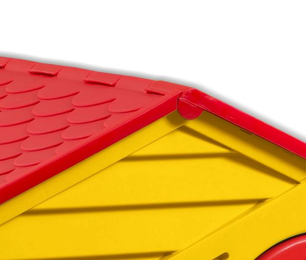 Домик игровой KIDS 360 красный/голубой/желтый - дополнительное фото