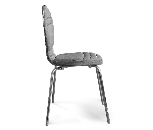 Комплект из двух стульев SHT-S11 платиново-серый/хром - дополнительное фото
