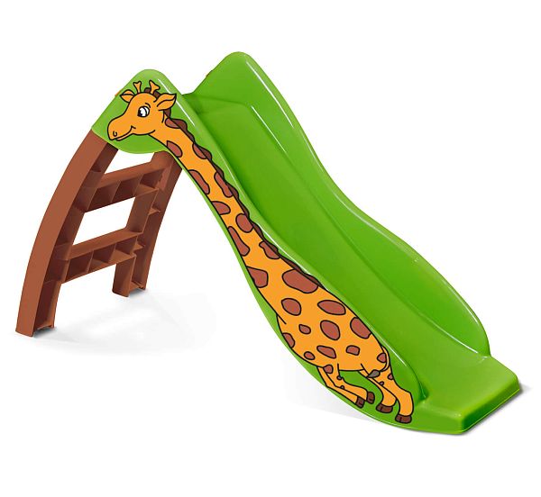 Игровая горка Sheffilton KIDS Жирафик зеленый/коричневый - дополнительное фото