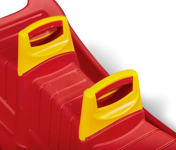 Игровая качалка KIDS Трио 609 красный/желтый - дополнительное фото
