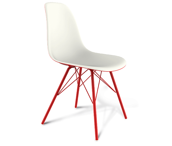 Каркас стула SHT-S37 красный - дополнительное фото