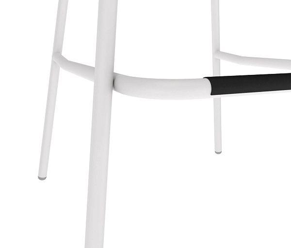 Каркас барного стула Sheffilton SHT-S29P белый муар - дополнительное фото