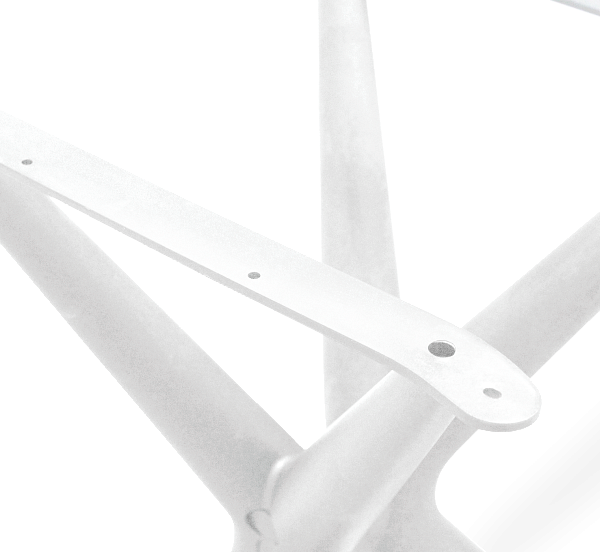 Пластиковое основание для стола Sheffilton SHT-TU30-2 белый - дополнительное фото