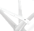 Пластиковое основание для стола Sheffilton SHT-TU30-2 белый - галерея