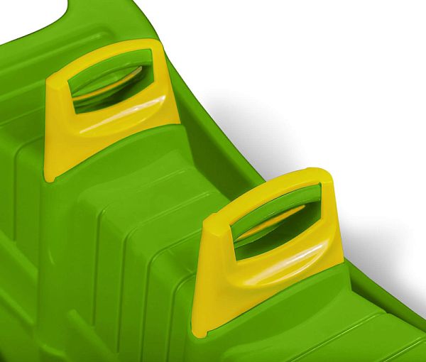 Игровая качалка KIDS Трио 609 зеленый/желтый - дополнительное фото