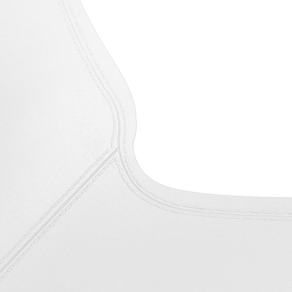 Стул Sheffilton SHT-S75 белый/хром лак (цинк) - дополнительное фото